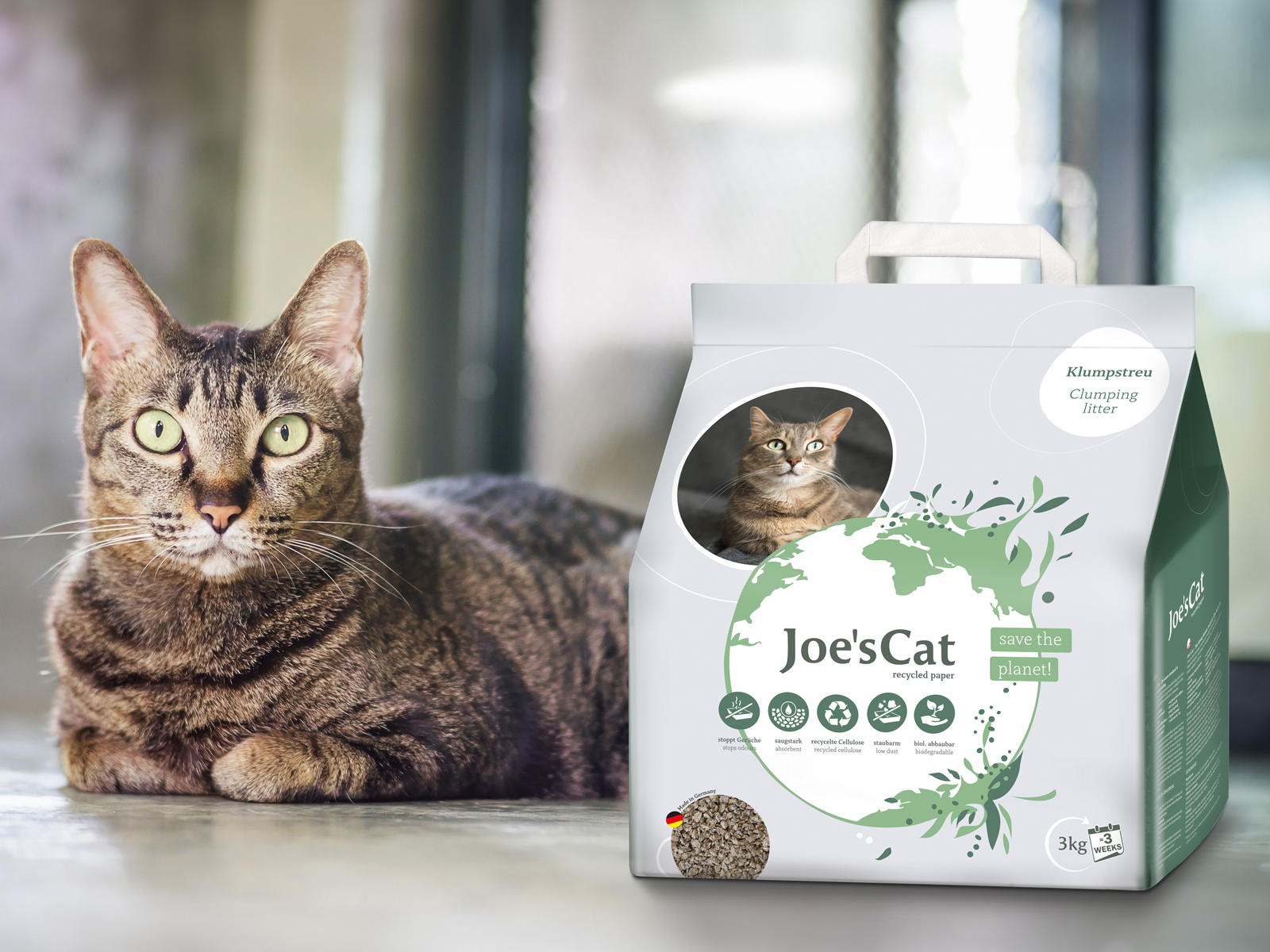 Joe’s Cat - die innovative Katzenstreu